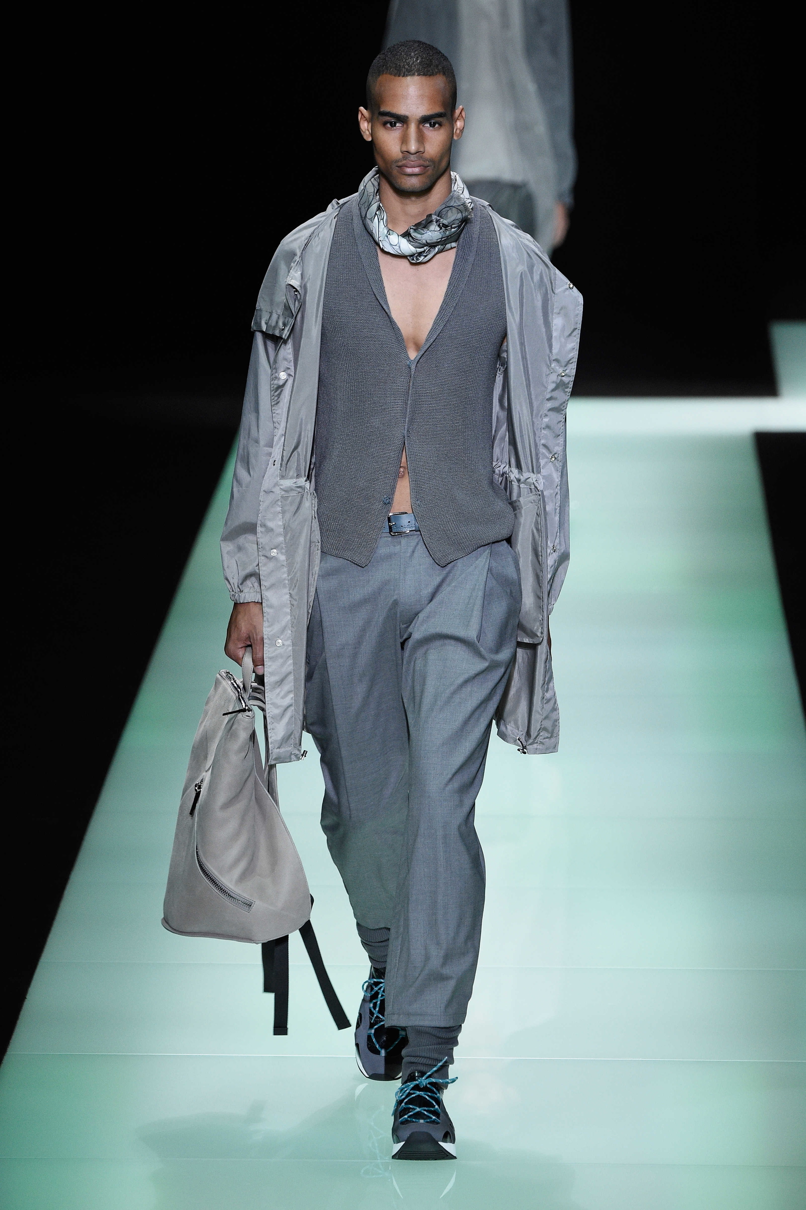 » Emporio Armani Visits Barcelona for Spring Ads Emporio Armani Spring Summer 2016 Menswear Collection Milan Fashion Week 019
