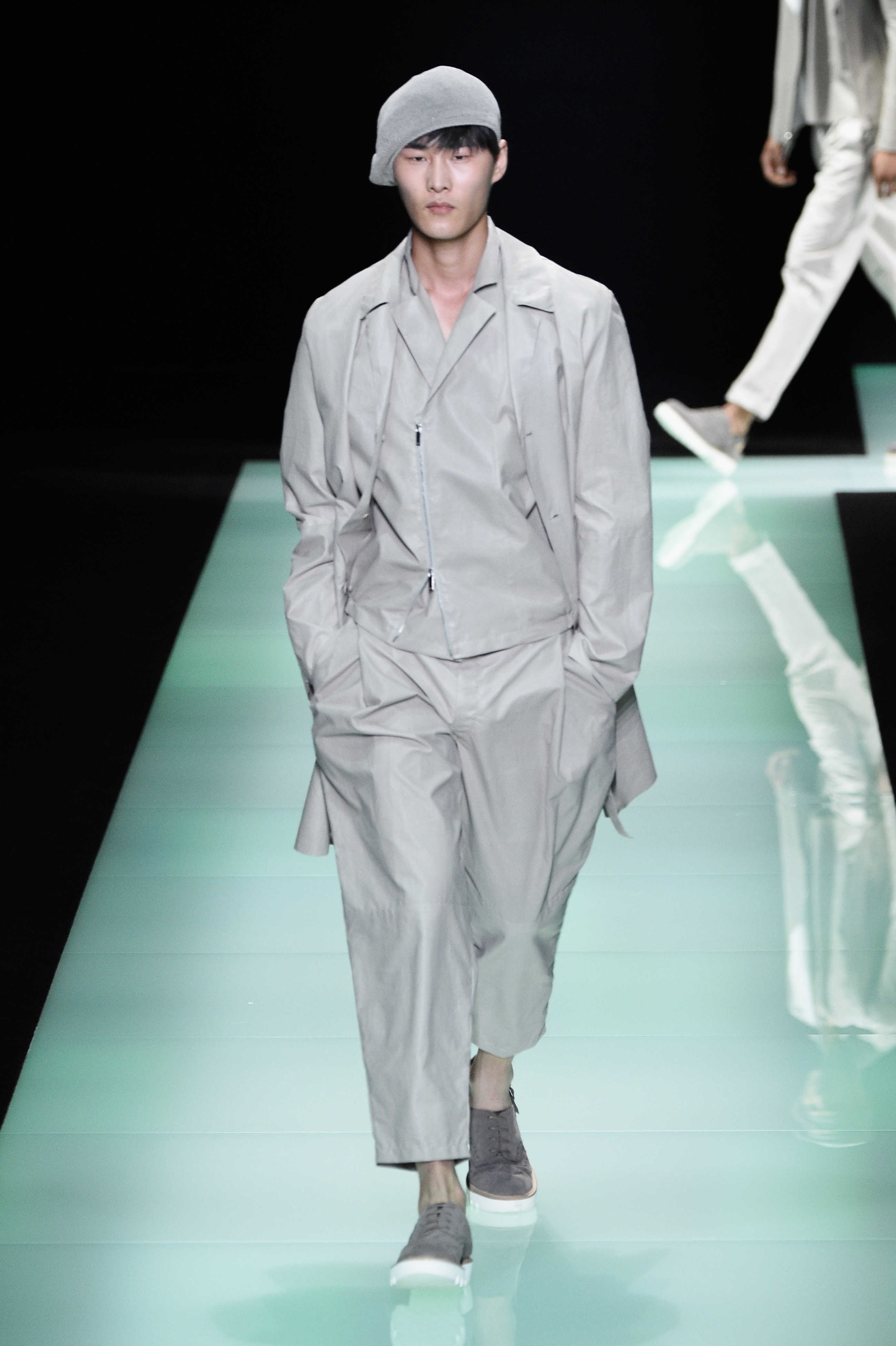 » Emporio Armani Visits Barcelona for Spring Ads Emporio Armani Spring Summer 2016 Menswear Collection Milan Fashion Week 040