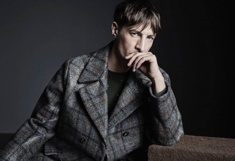 Benn Northover stars in Ermenegildo Zegna Couture's fall-winter 2015 advertising campaign.