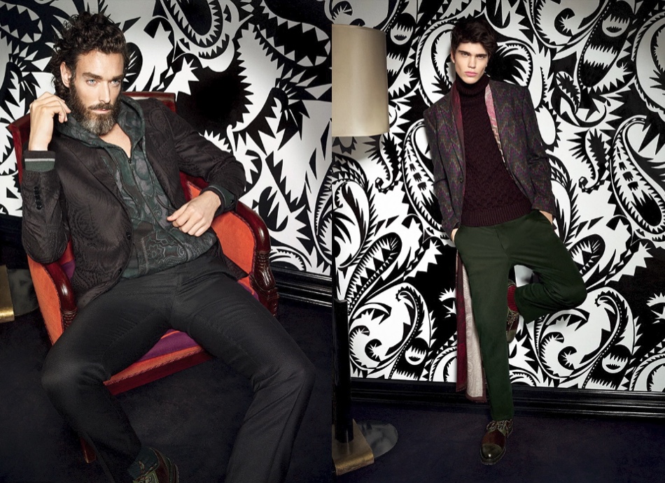 Etro is Well-Rounded for Fall/Winter 2015 Menswear Collection