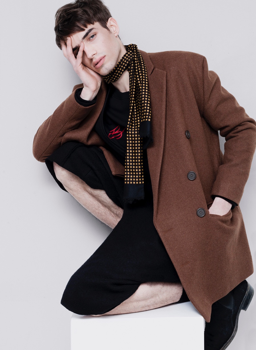 Exclusive: Philip Milojevic is ‘Elegantly Absentminded’ for Boris Kralj Shoot