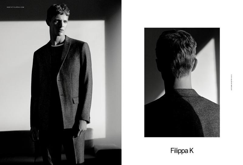 Tim Schuhmacher photographed by Josh Olins for Filippa K fall-winter 2015 advertising campaign