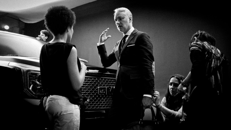 Behind the Scenes with Michael Bastian for his GMC campaign.