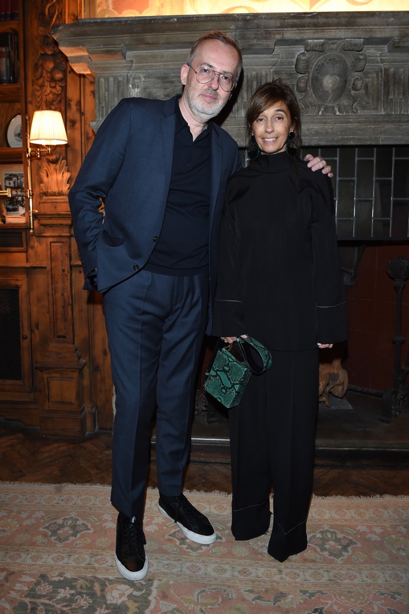 MILAN, ITALY - JUNE 20: Jim Moore and Consuelo Castiglioni attend GQ Party for Jim Moore during Milan Menswear Fashion Week Spring/Summer 2016 at Casa Degli Atellani on June 20, 2015 in Milan, Italy.  (Photo by Jacopo Raule/Getty Images for GQ)