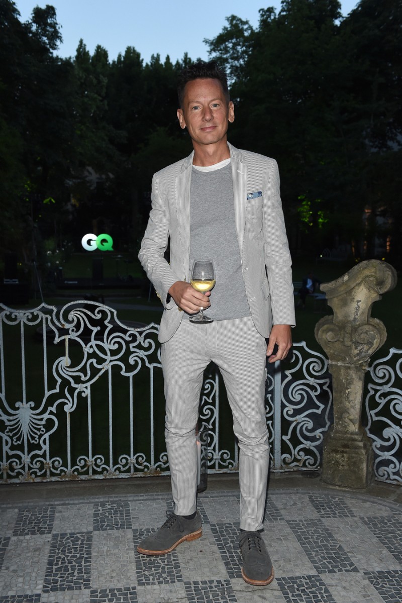 MILAN, ITALY - JUNE 20:  Jim Nelson attend GQ Party for Jim Moore during Milan Menswear Fashion Week Spring/Summer 2016 at Casa Degli Atellani on June 20, 2015 in Milan, Italy.  (Photo by Jacopo Raule/Getty Images for GQ)