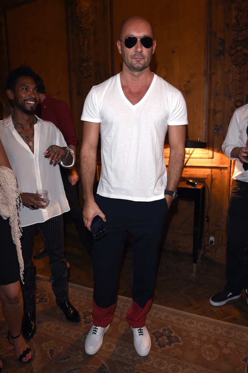 MILAN, ITALY - JUNE 20: Milan Vukmirovic attends GQ Party for Jim Moore during Milan Menswear Fashion Week Spring/Summer 2016 at Casa Degli Atellani on June 20, 2015 in Milan, Italy.  (Photo by Jacopo Raule/Getty Images for GQ)