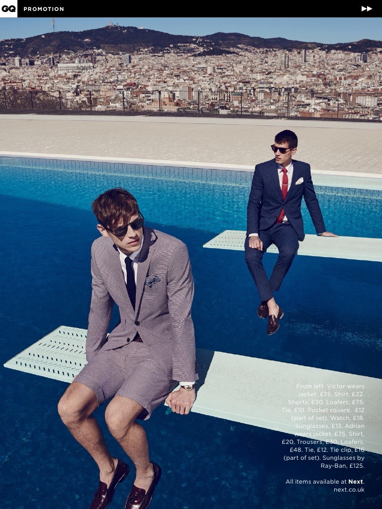 British GQ Stages Stylish 'Board Meeting'