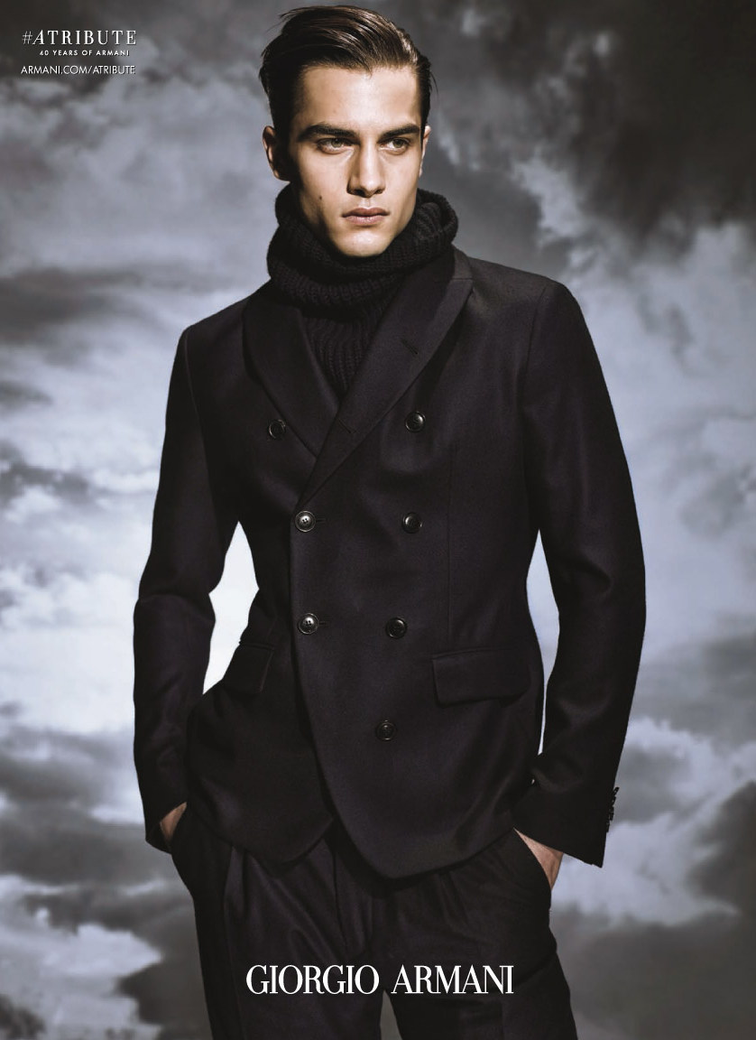 Giorgio Armani Fall Winter 2015 Campaign Aleksandar Rusic 001