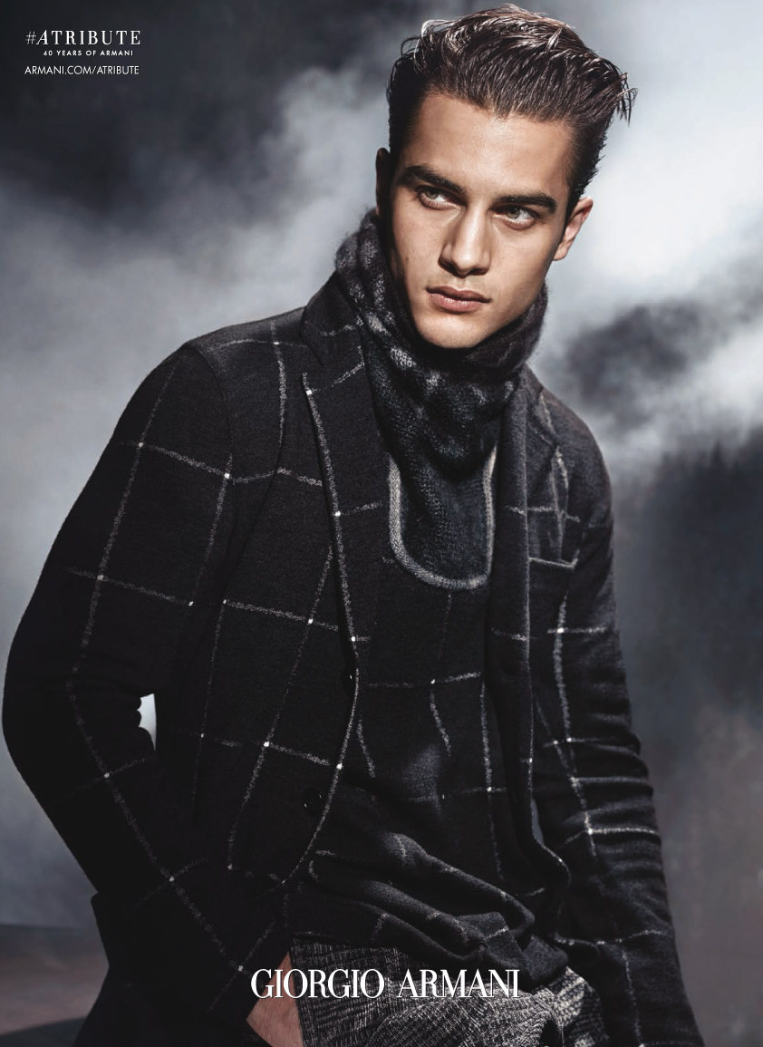 Giorgio Armani Fall/Winter 2015 Campaign Delivers Classic Menswear