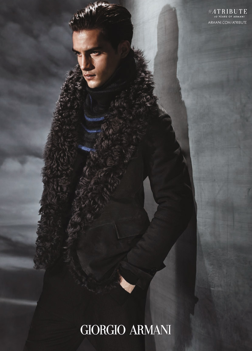 Giorgio Armani Fall/Winter 2015 Campaign Delivers Classic Menswear