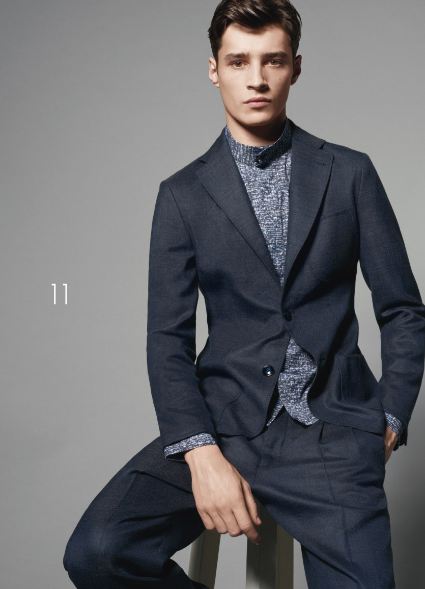 Giorgio Armani Fall/Winter 2015 Delivers Sharp Essential Menswear ...