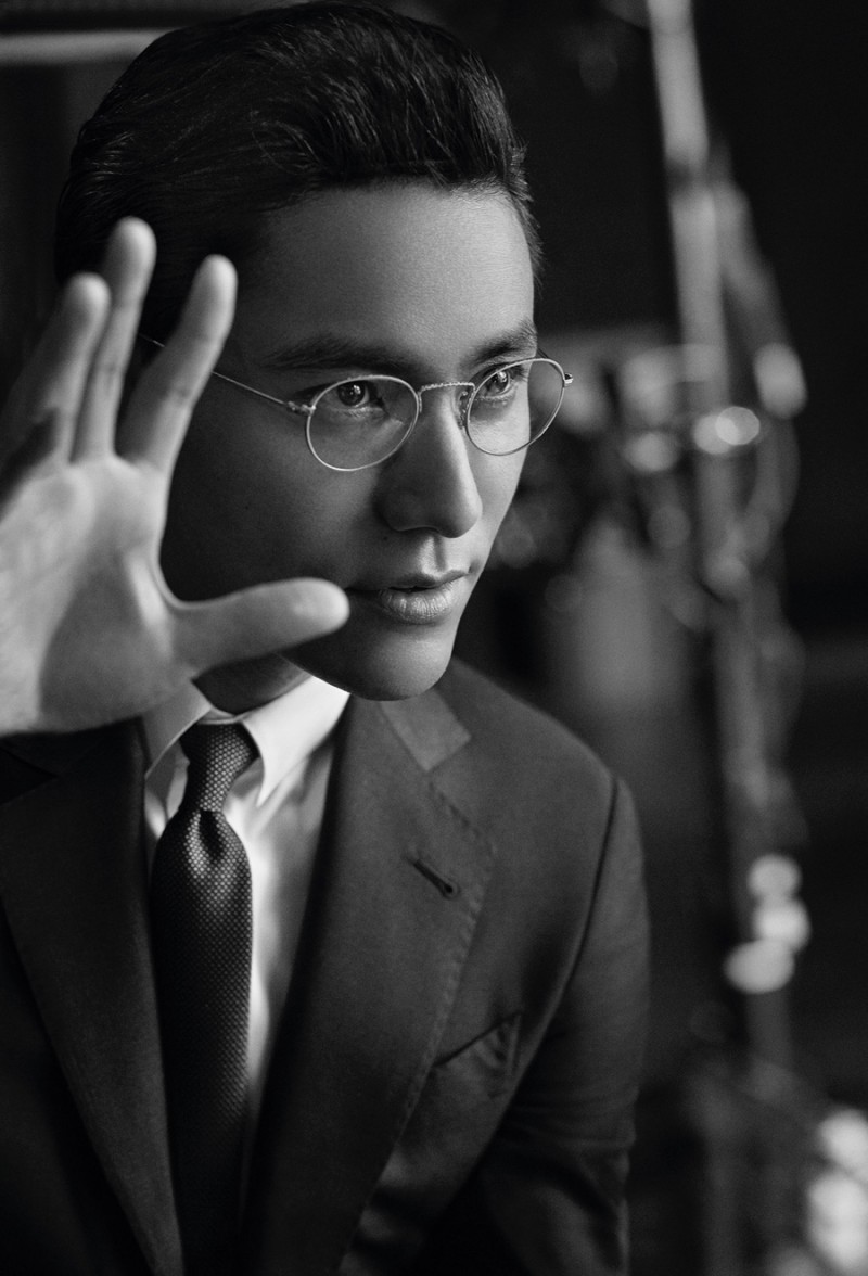 Chen Kun for Giorgio Armani Made to Measure campaign