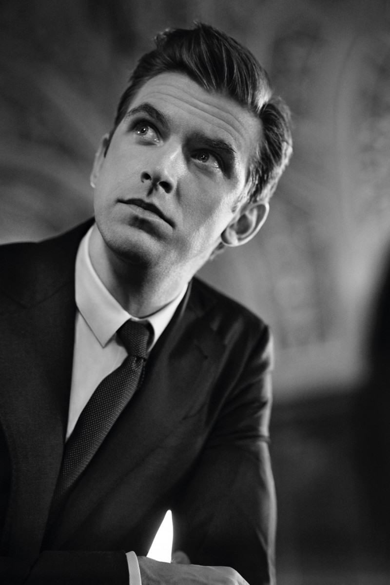 Dan Stevens for Giorgio Armani Made to Measure campaign