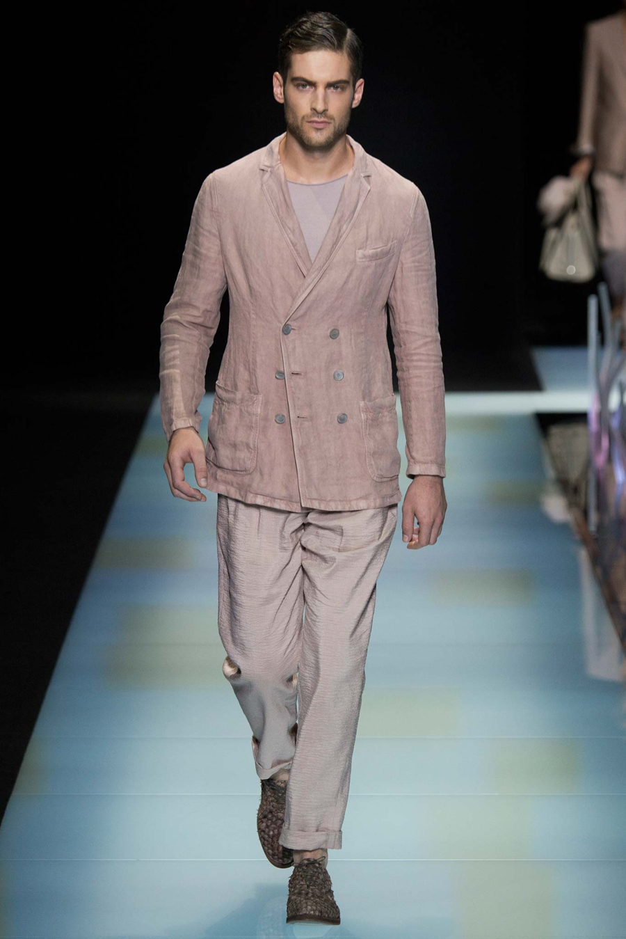 Giorgio Armani Spring Summer 2016 Menswear Collection Milan Fashion Week 019