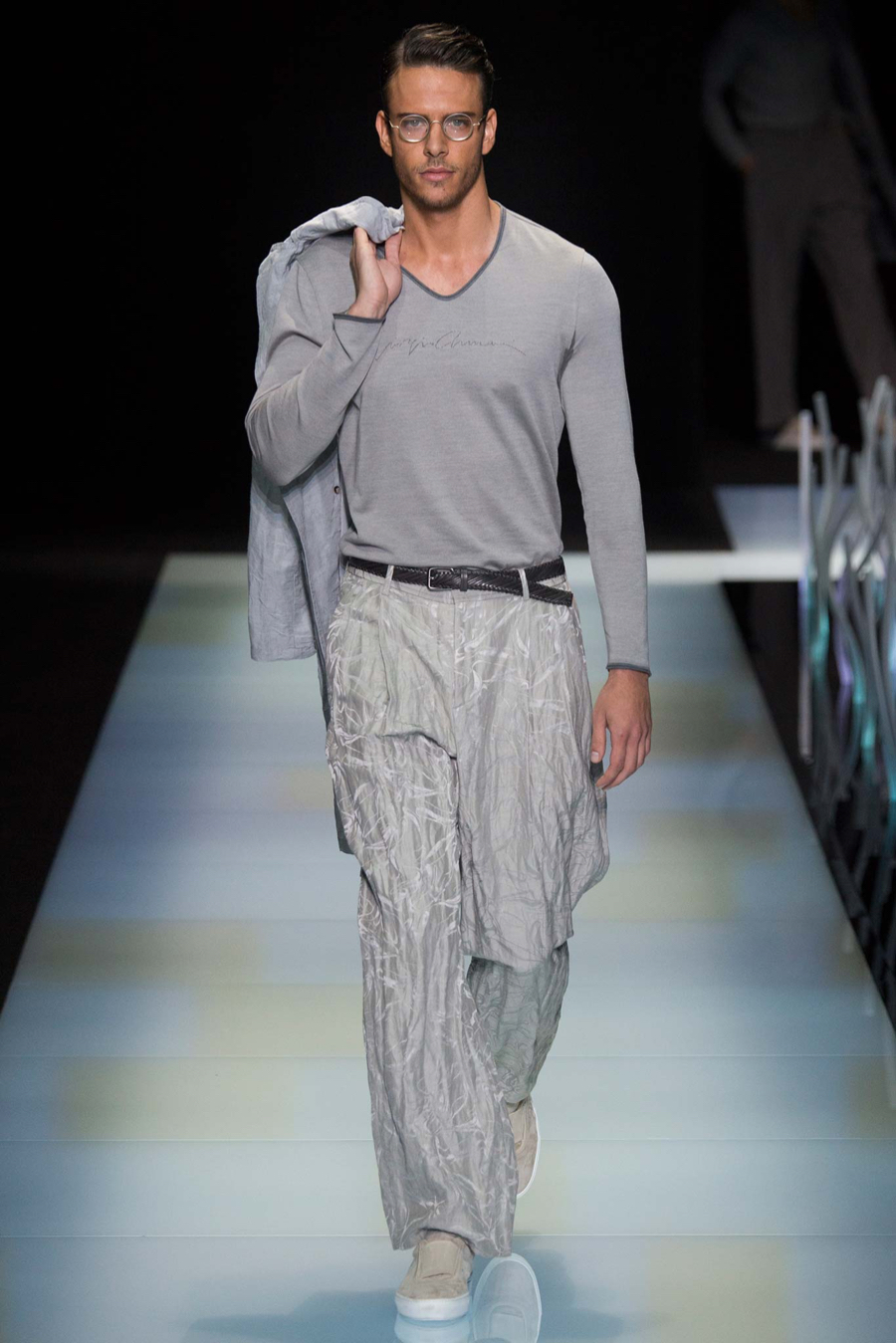Giorgio Armani Spring Summer 2016 Menswear Collection Milan Fashion Week 039