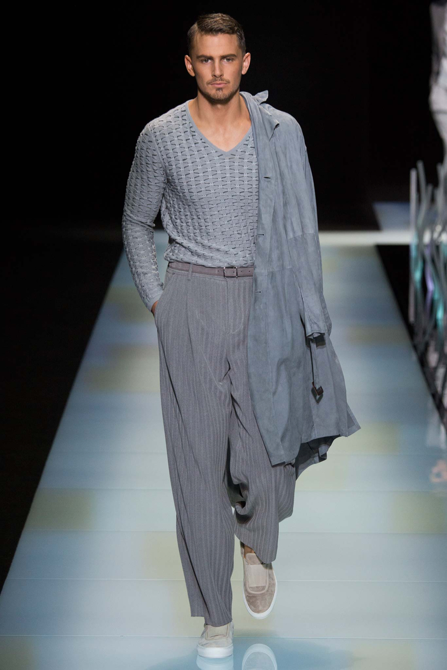 Giorgio Armani Spring Summer 2016 Menswear Collection Milan Fashion Week 040
