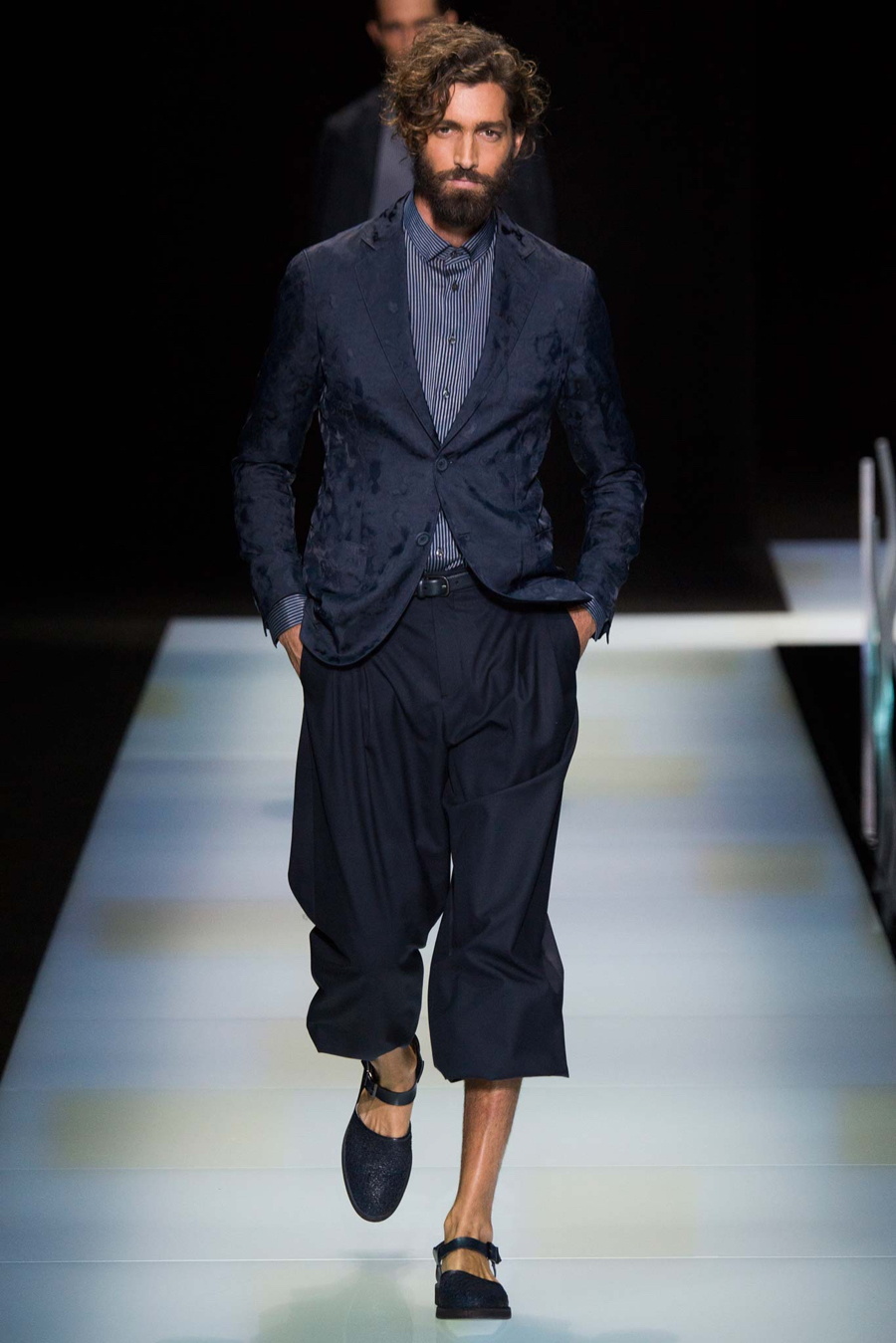 Giorgio Armani Spring Summer 2016 Menswear Collection Milan Fashion Week 050