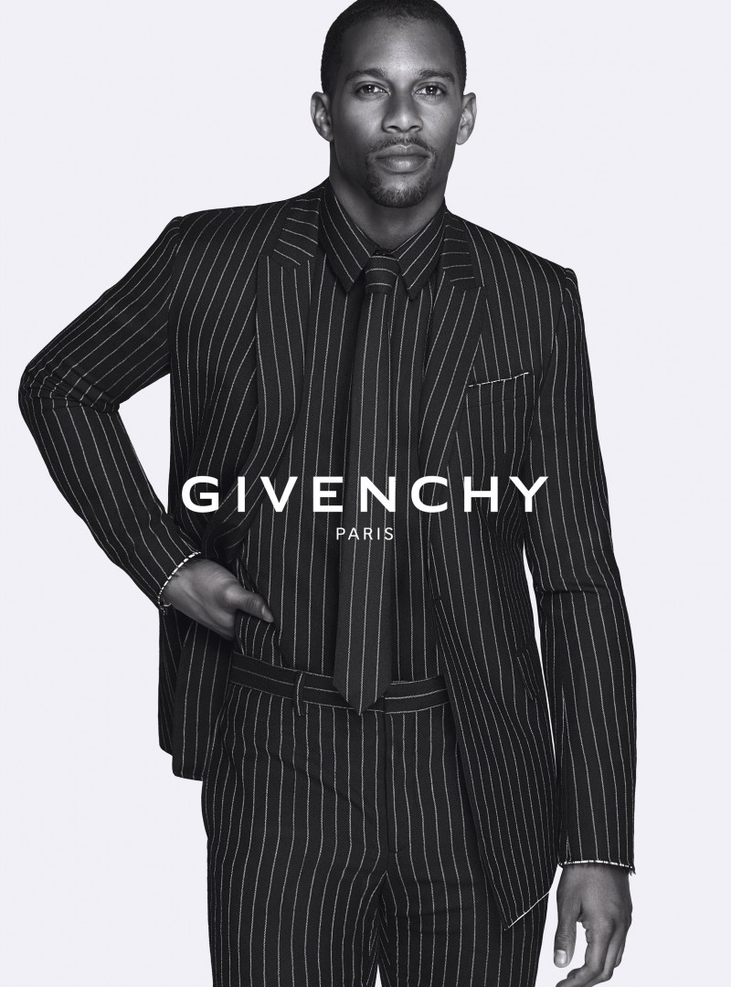 Victor Cruz for Givenchy fall-winter 2015 advertising campaign