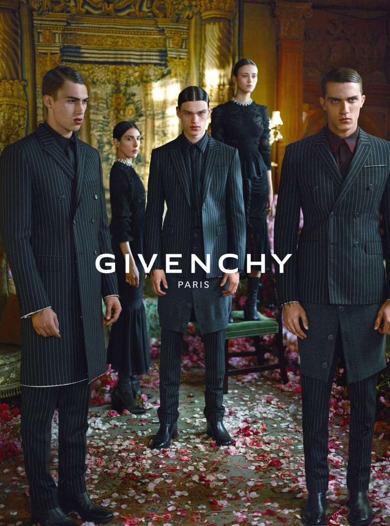 Givenchy's fall-winter 2015 advertising campaign, shot by Mert & Marcus.