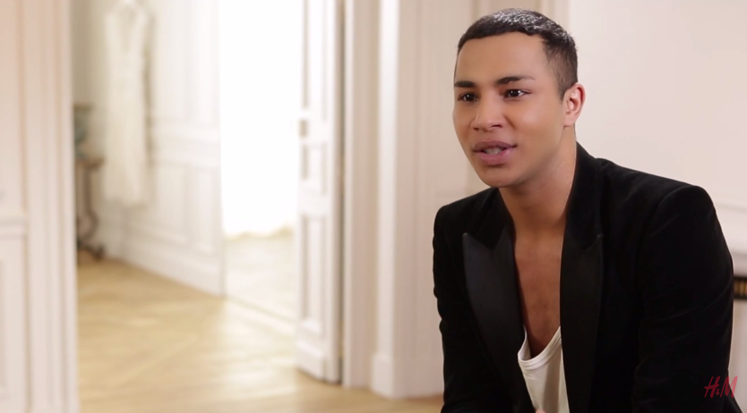 Olivier Rousteing Dishes on Importance of H&M x Balmain Collaboration