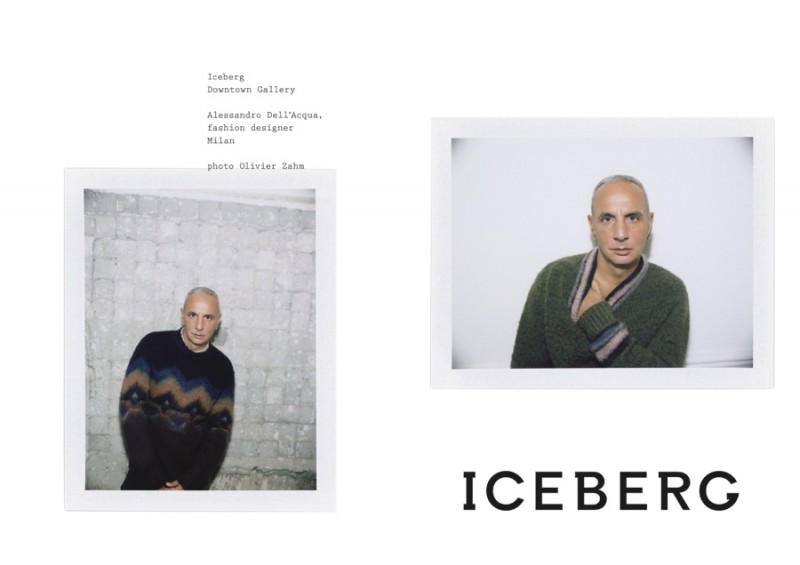 Alessandro Dell'Acqua for Iceberg fall/winter 2015 advertising campaign