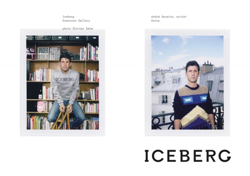 Andre Saraiva for Iceberg fall/winter 2015 advertising campaign