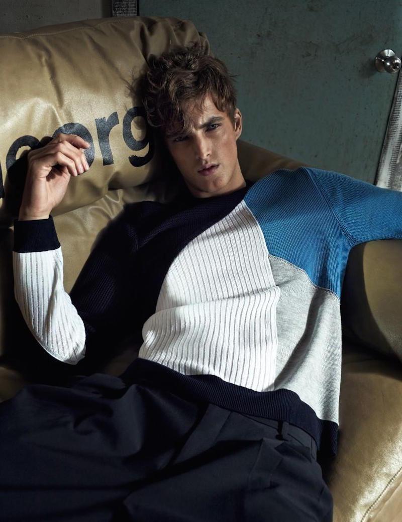 James Smith Harpers Bazaar Korea Man 2015 Fashion Editorial