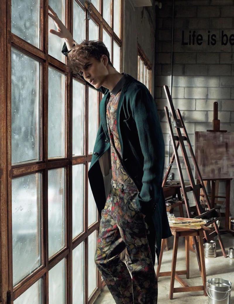 James Smith Harpers Bazaar Korea Man 2015 Fashion Editorial