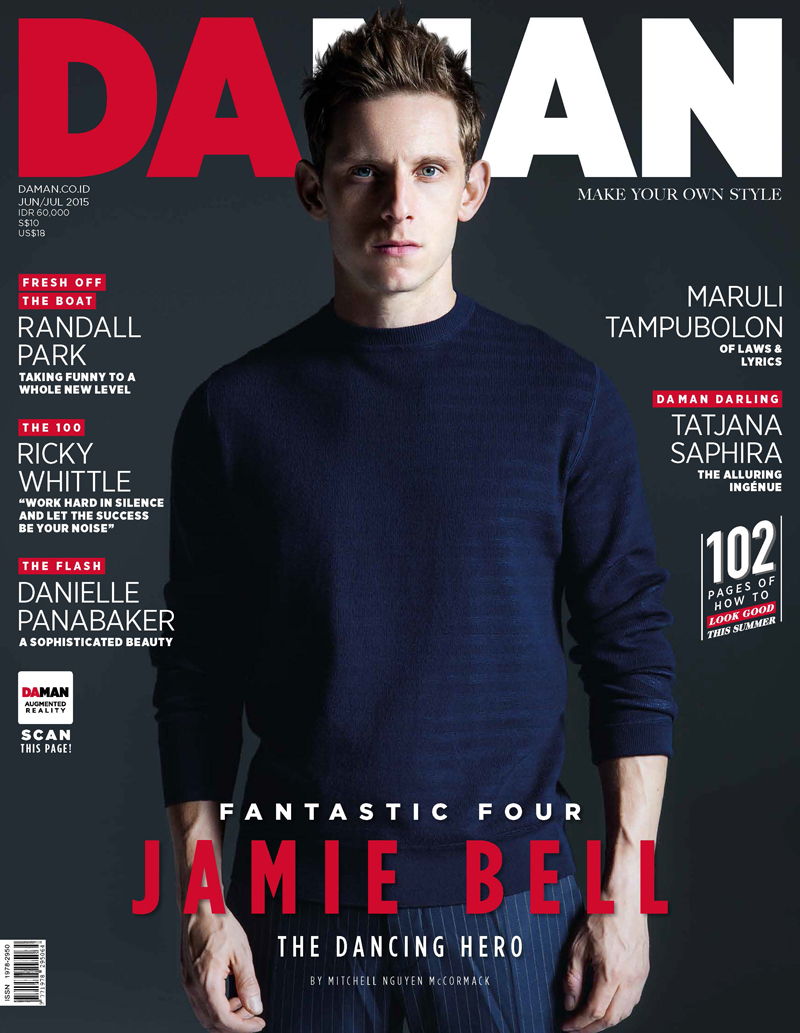 Jamie Bell Da Man Cover June July 2015