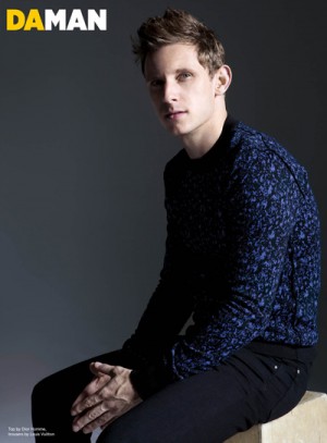 Jamie Bell Da Man June July 2015 Cover Shoot 003