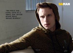 Jamie Bell Da Man June July 2015 Cover Shoot 005