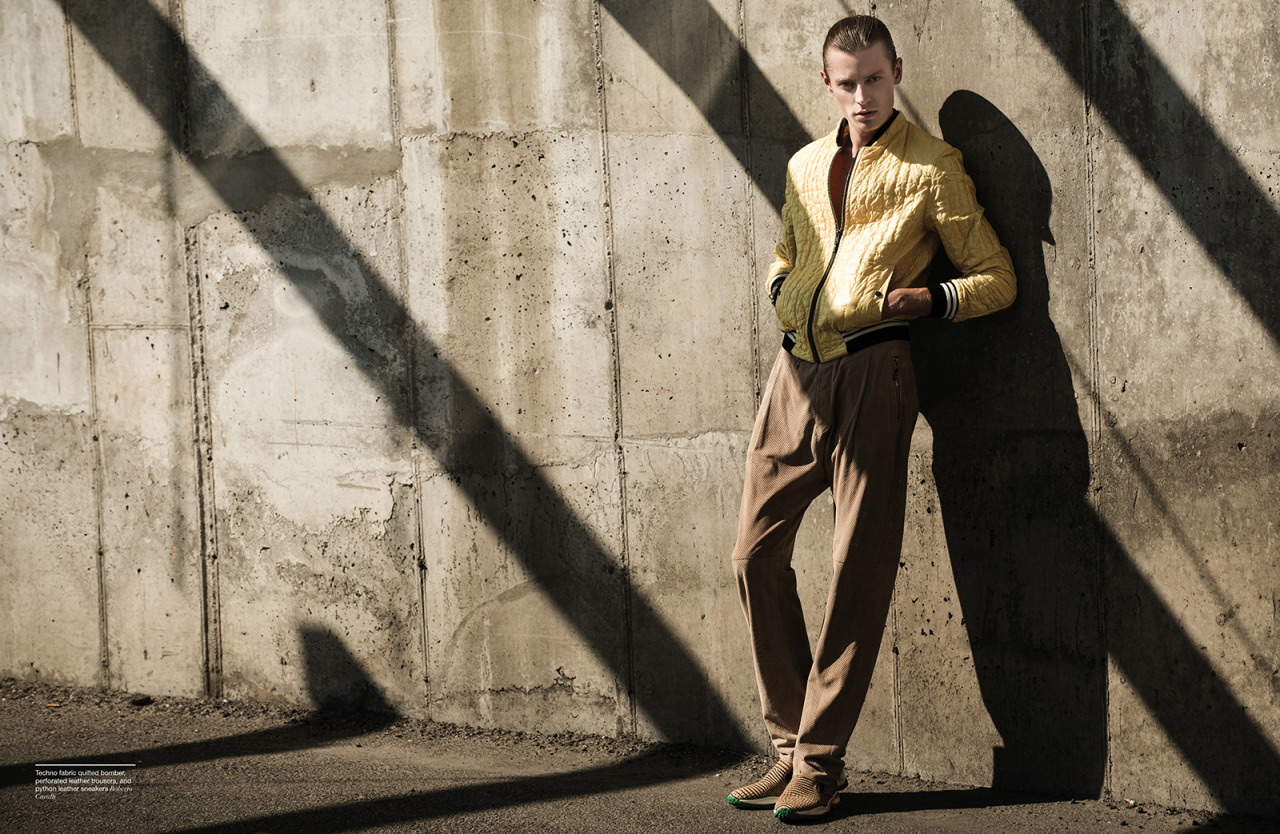Janis Ancens Models Roberto Cavalli for Manifesto Cover Shoot