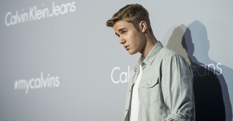 Singer Justin Bieber