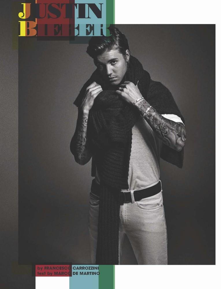 Justin Bieber LUomo Vogue Photo Shoot July August 2015 001
