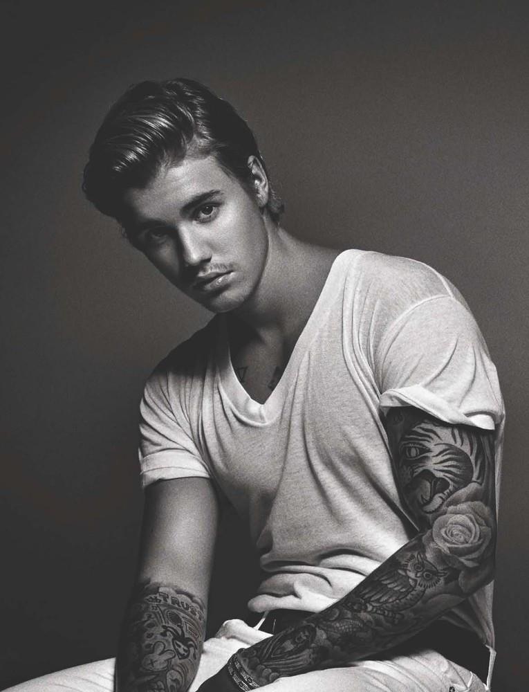 Justin Bieber LUomo Vogue Photo Shoot July August 2015 005