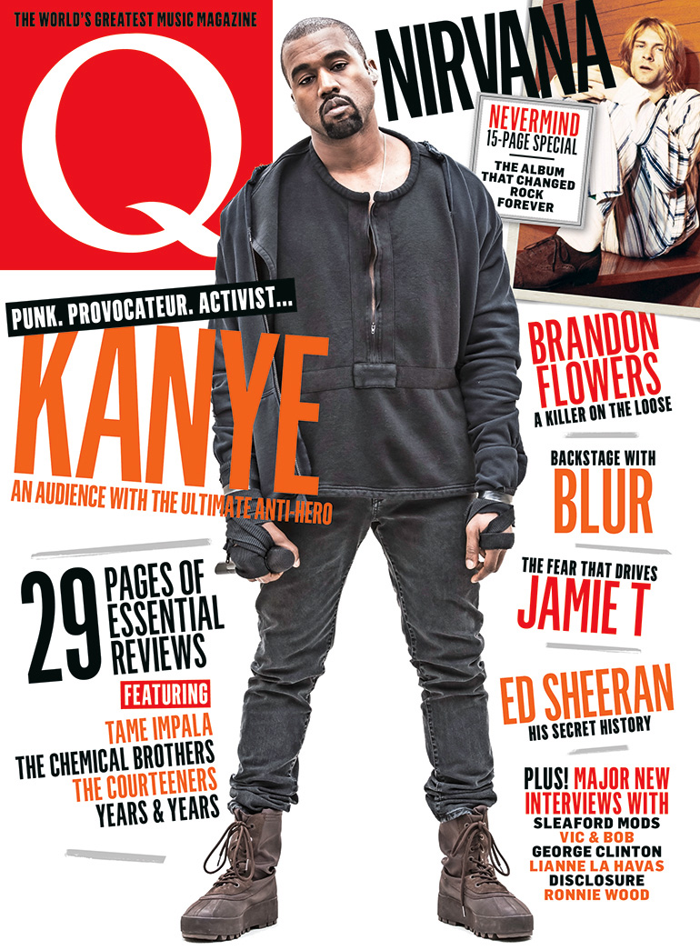 Kanye West Q Magazine 2015 Cover