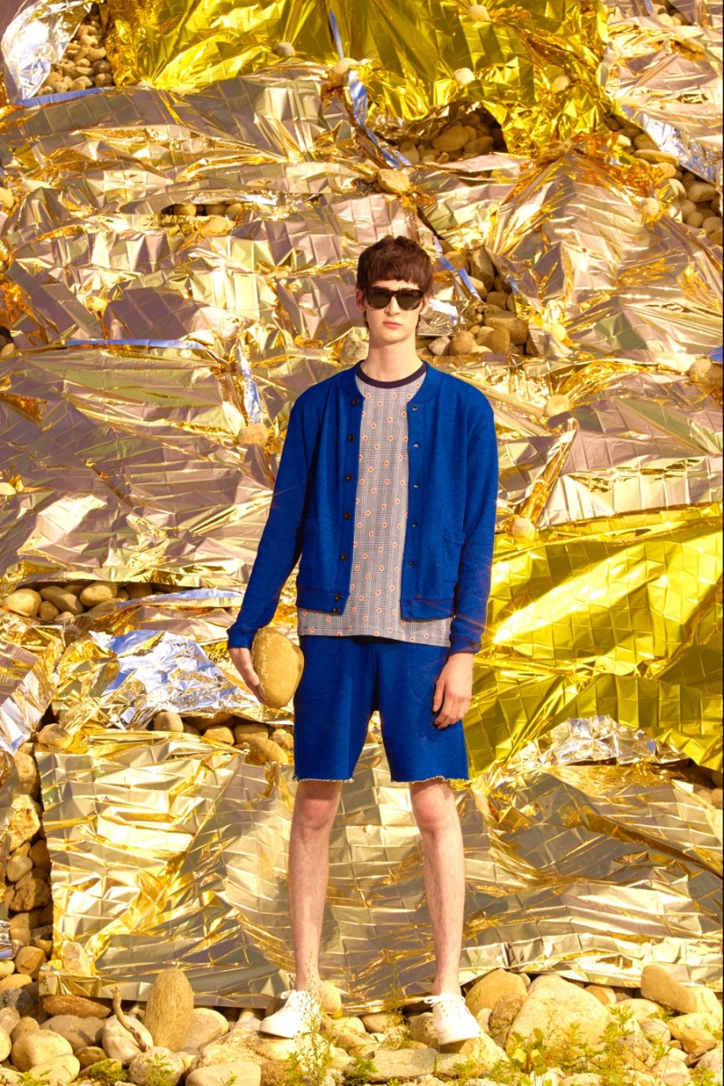 Maison kitsune spring summer 2016 menswear collection paris fashion week corentin renault 018