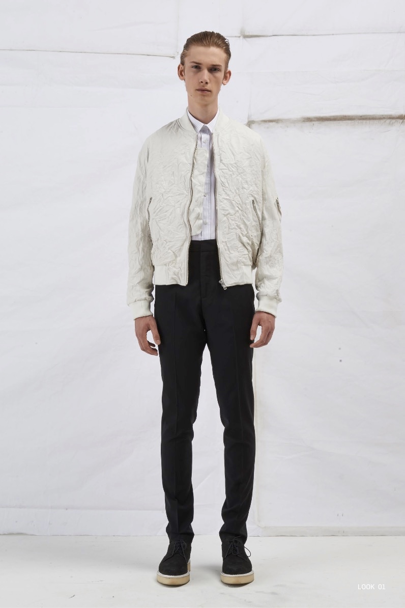 McQ Alexander McQueen Menswear Pre Spring Summer 2016 Collection Look Book 002