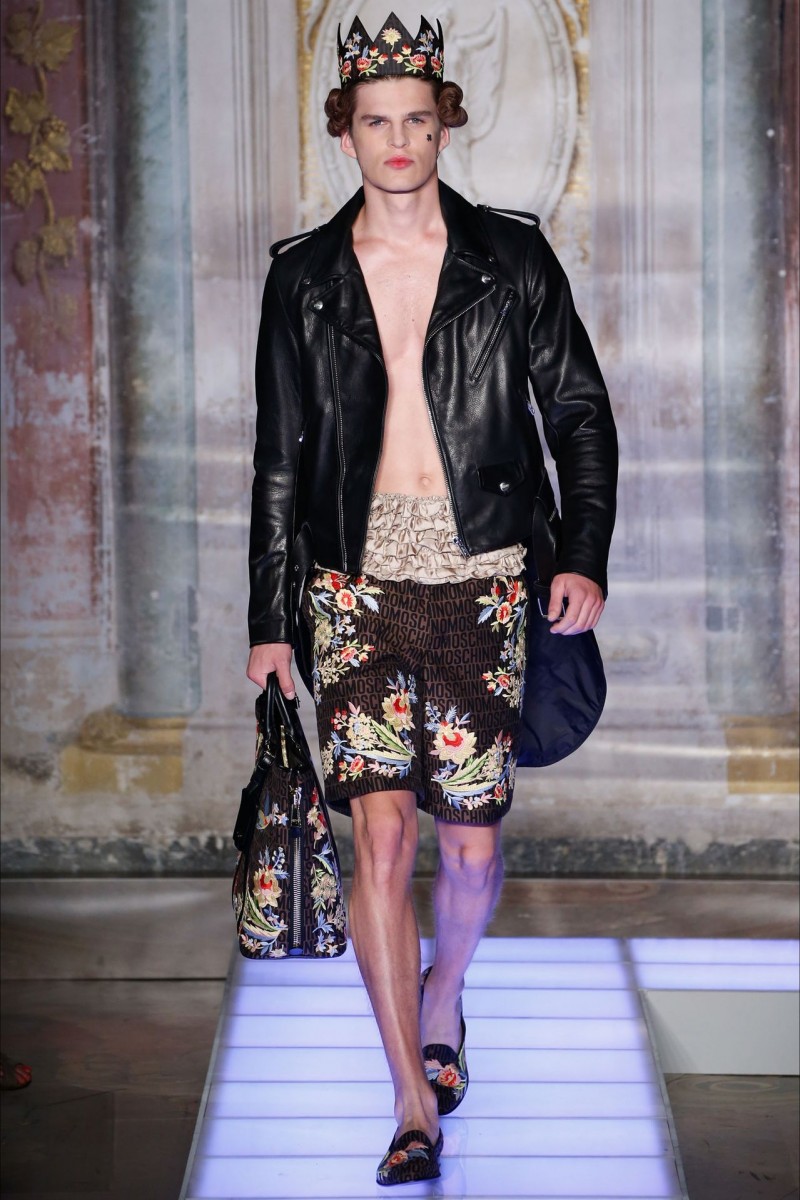 Moschino Spring/Summer 2016 Menswear Collection