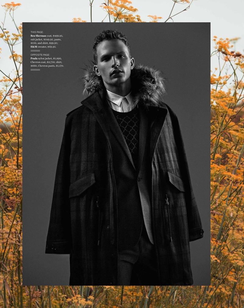 Nathaniel Visser Embraces ‘Chill Factor’ in Autumn Coats | The Fashionisto