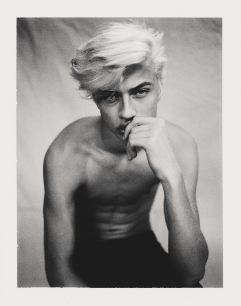Lucky Blue Smith photographed by Aaron Feaver