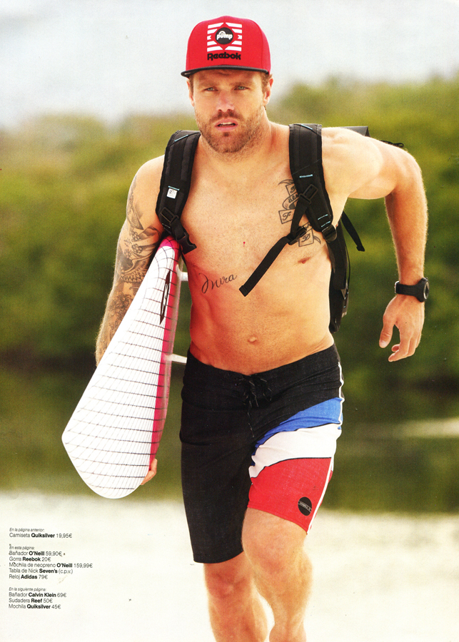 Nick Youngquest Mens Health Spain 2015 Outdoors Shoot 002