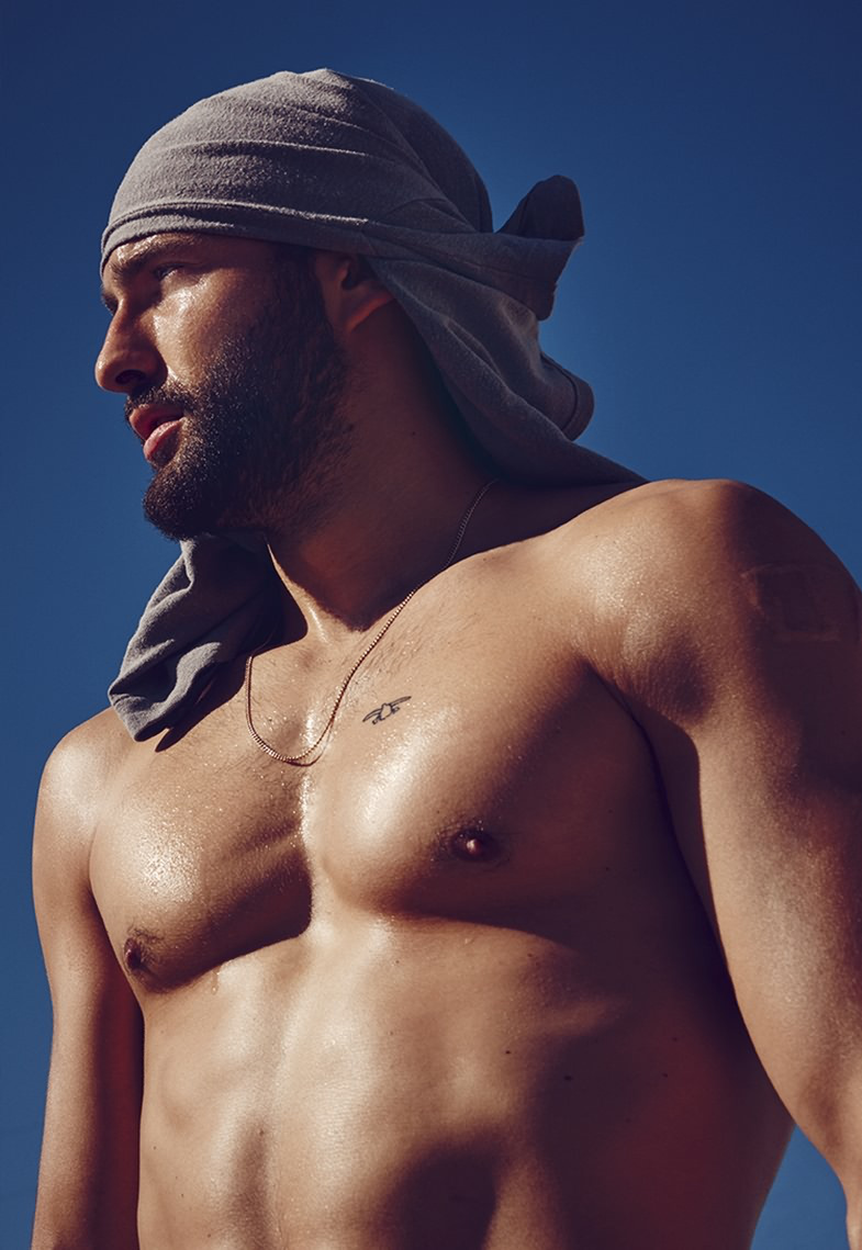 Noah Mill Goes Sporty for Associated Shoot