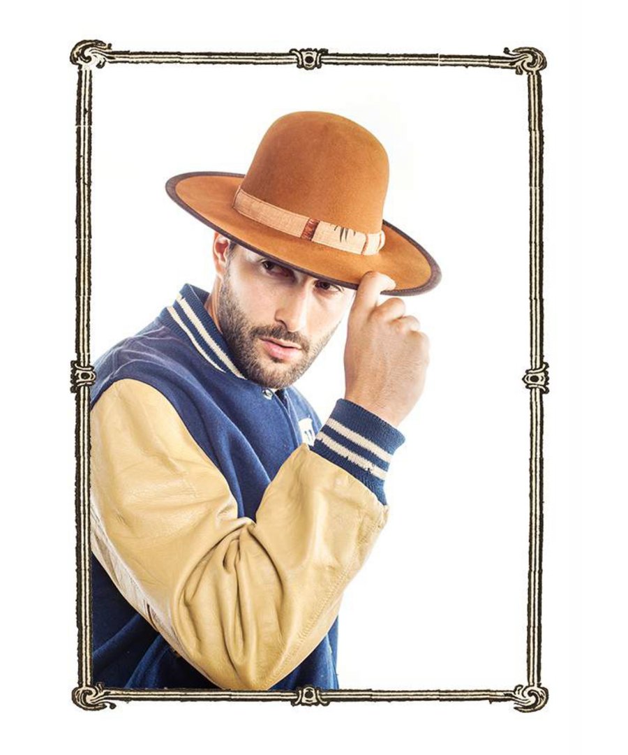 » Noah Mills Models Nick Fouquet 2015 Hat Styles Noah Mills Nick Fouquet Hats 2015 004