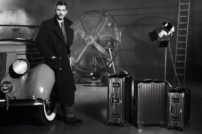 Rimowa johannes huebl 2015 campaign old hollywood images 004