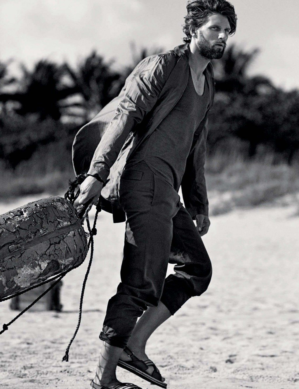 Johnson Rogenski RJ Rogenski Plays the Survivor for GQ Germany – The Fashionisto