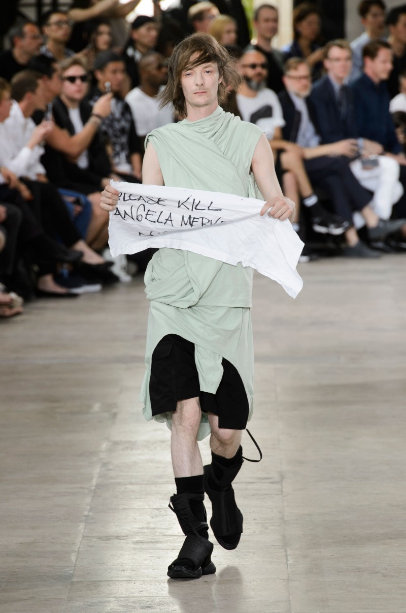 Rick owens spring summer 2016 menswear collection paris fashion week 025