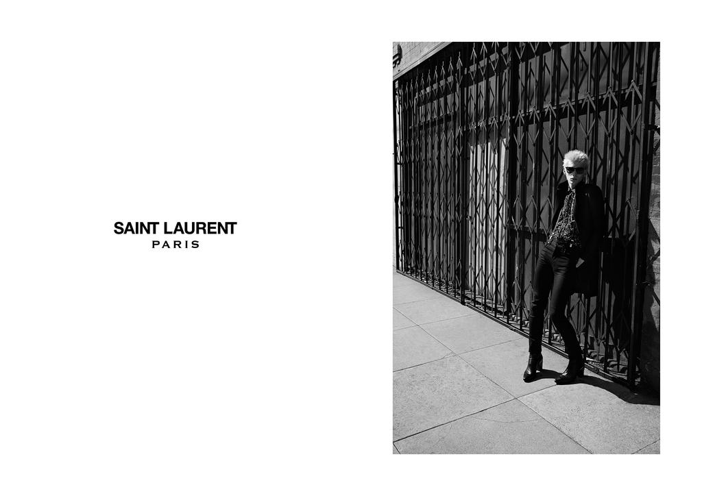 Saint Laurent Unveils Edgy Fall/Winter 2015 Campaign – The Fashionisto