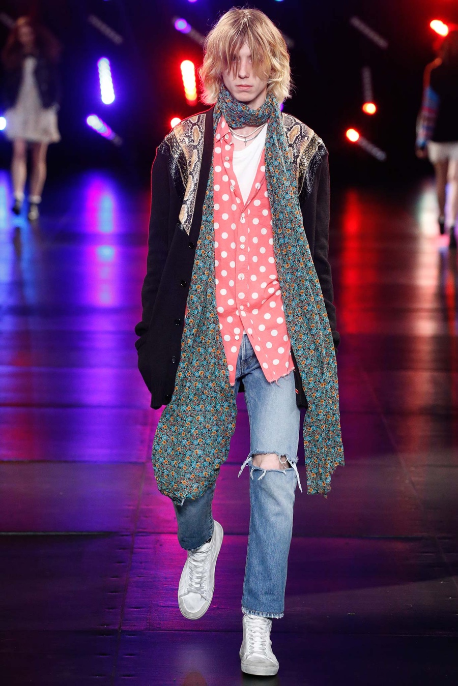 Saint Laurent Spring Summer 2016 Menswear Collection Paris Fashion Week 020