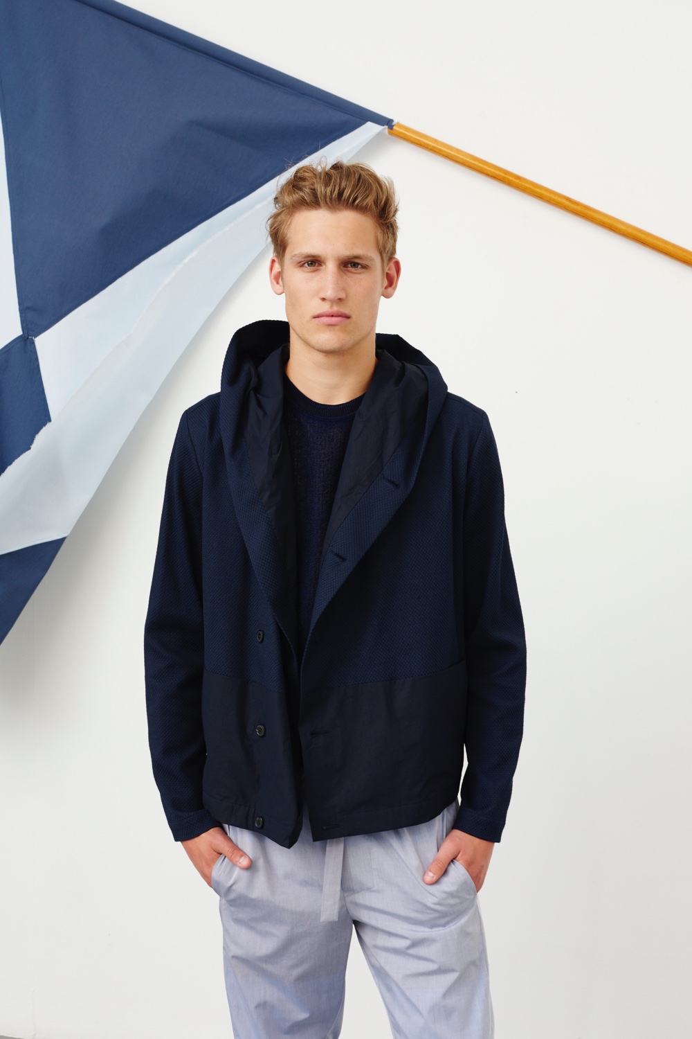 Stephan Schneider Embraces 'Flattering Flags' for Spring/Summer 2016 Menswear Collection